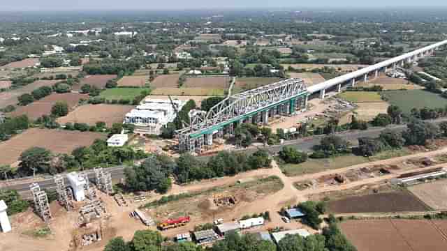 Construction of MAHSR corridor at Kheda