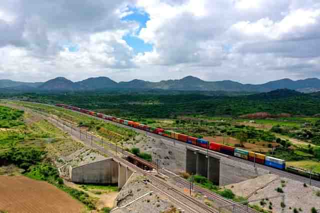 A dedicated freight corridor. 