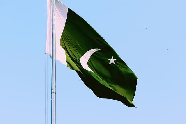 Pakistan's national flag.