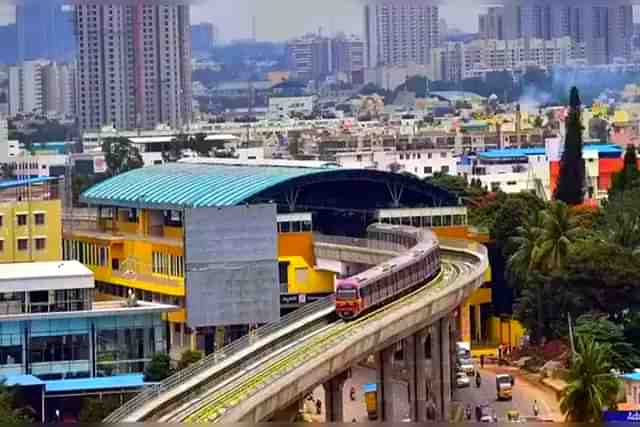 Bengaluru metro. 