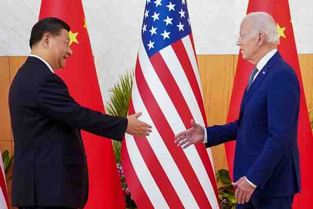 Xi Jinping and Joe Biden