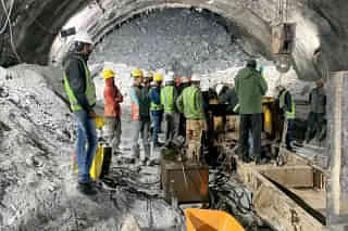 'American auger' machine has been introduced at the Silkyara Tunnel in Uttarkashi.
