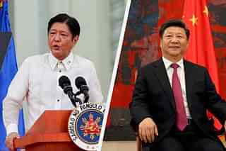 Philippine President Marcos Jr. and Chinese president Xi Jinping. 
