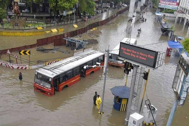 Nagpur experienced an exceptional rainfall of 112 mm in just four hours in September which led to flooding in several parts. 