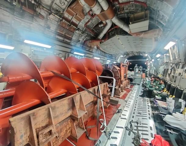 BRO had been actively managing the transportation of various equipment, including drill machines, pipes of different sizes, and ROVs, belonging to multiple agencies