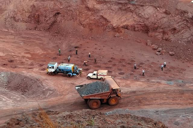 A representative image for mining in India
