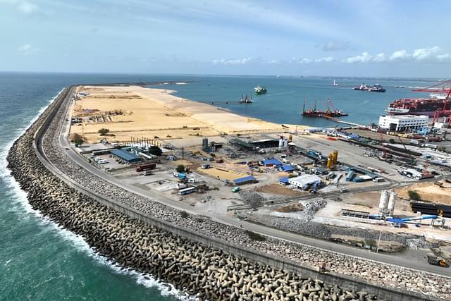 West Container Terminal project in Colombo. (@gautam_adani)