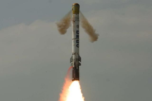 Shaurya medium range ballistic missile (MRBM). (Pic via Wiki)