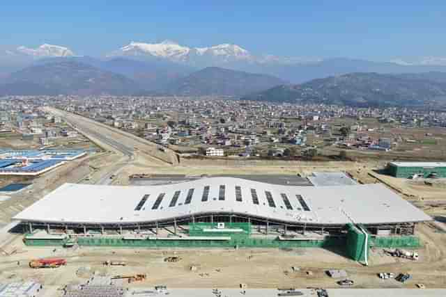 The Pokhara International  Airport.