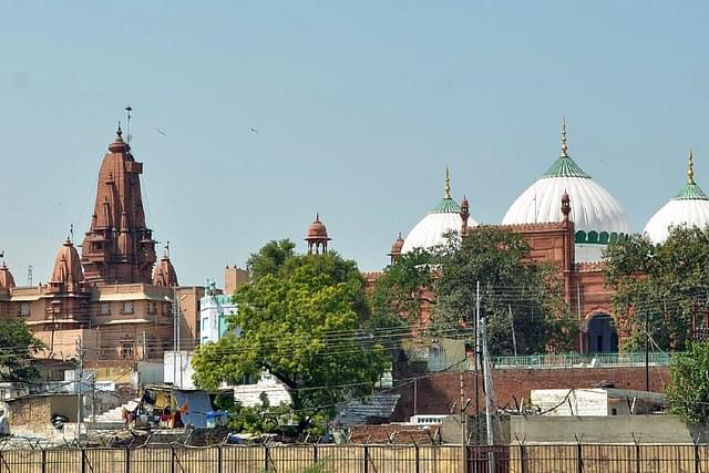 Shri Krishna Janambhoomi temple and Shahi Eidgah Mosque in Mathura.
