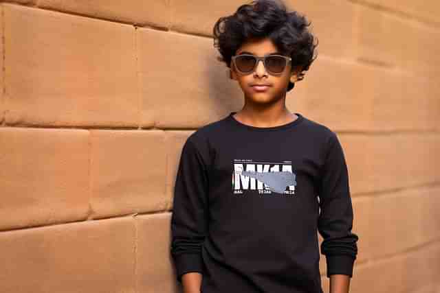 Tejas MK1A T Shirt For Kids (From the Swarajya Store)