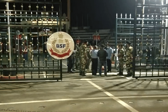 Eighty Indian fishermen released by Pakistan enter India via the Attari-Wagah border (Screengrab)