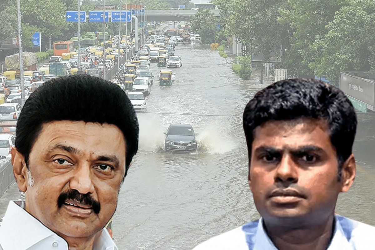 Annamalai questioned the Tamil Nadu government after parts of Chennai were flooded (representative image)