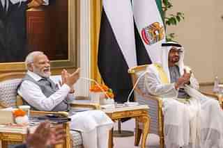 President Sheikh Mohamed bin Zayed Al Nahyan and Narendra Modi, Prime Minister of India