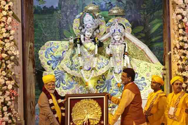 PM Narendra Modi at Sri Krishna Janmabhoomi temple