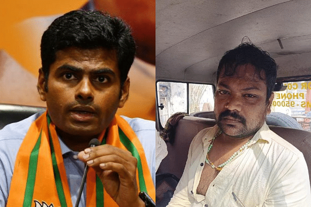 Annamalai (L); Accused Muralikrishnan (R)