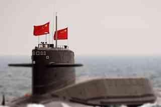 China's Type 094 nuclear-powered ballistic missile submarine. 