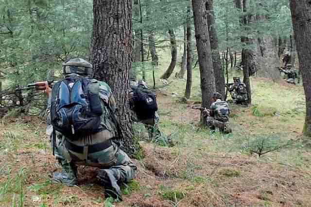 Indian Army in an encounter in J&K. (Representative Image)