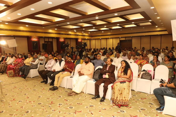 Visitors at the festival.