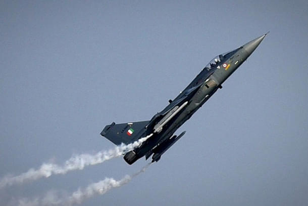 The Tejas Mark 1A fighter plane (Raj K Raj/Hindustan Times via Getty Images)