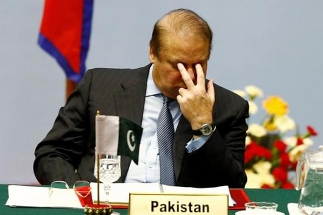 Former Pakistan prime minister Nawaz Sharif.