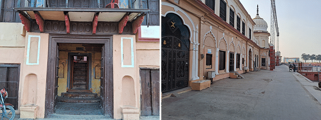 Structures displaying the town's rich heritage. 