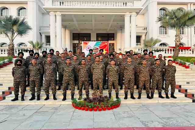 Indian Army soldiers in Hanoi, Vietnam for eleven-day VINBAX-23 military exercise. (Representative Image)