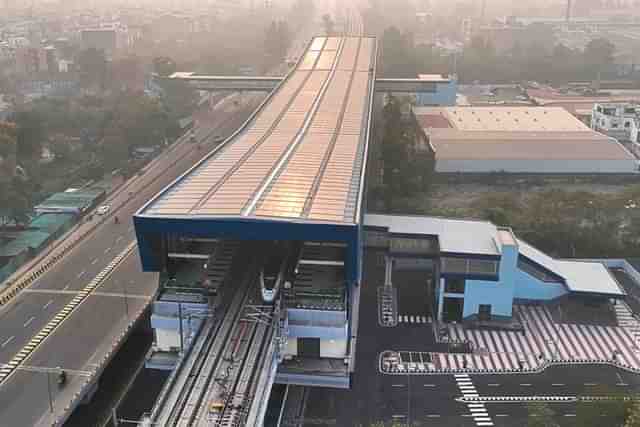 Solar power at RRTS station