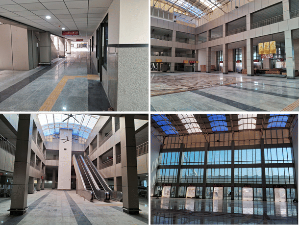 The modern station presents advanced facilities, no less than an airport, and is expected to host nearly 1 lakh passengers each day.