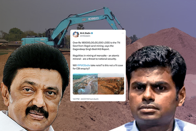 Annamalai posted a screenshot of a 2018 tweet by CM Stalin to ask why was he opposing a probe by a central agency now