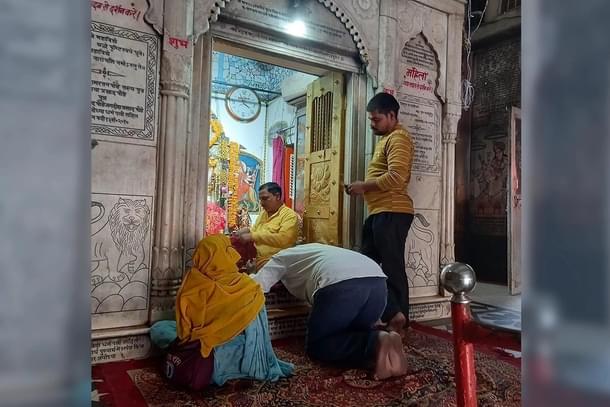 Inside the Chhoti Devkali temple. (Image: Sumati Mehrishi)