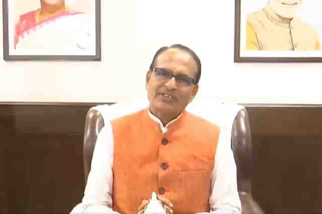 Still from Shivraj Singh Chouhan's video message