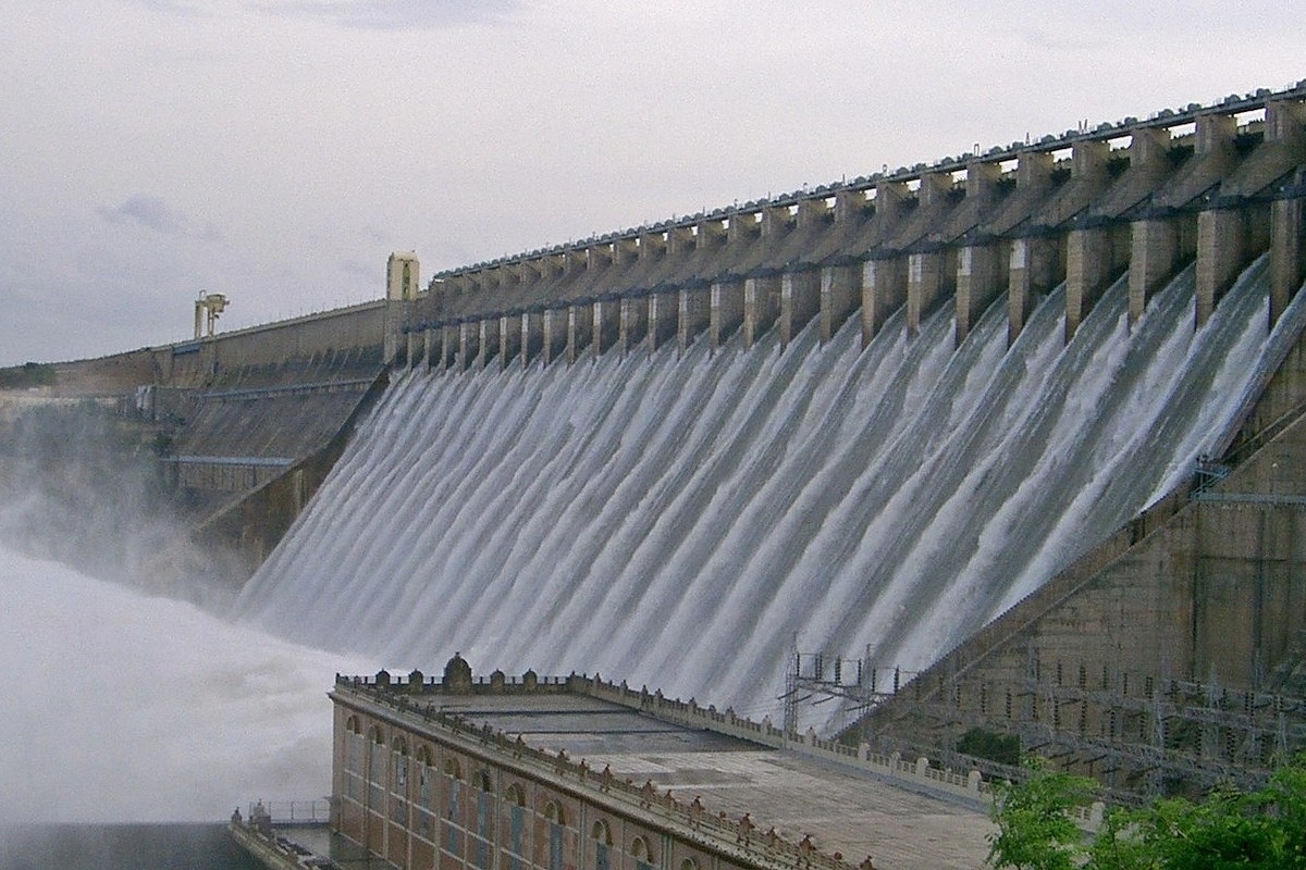 Nagarjuna Sagar Dam (Sumanth/Wikipedia) 