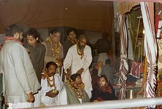 Final leg of Bhagwan Prakatya Mahotsav of Puja at Ram Janmabhoomi, in 1990