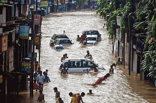 Chennai floods due to cyclone Michaung. (representative image/Twitter)