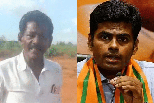 Annamalai shared a video of a DMK functionary threatening those who exposed his illegal mining of red sand