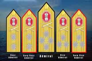 Design of Admirals' Epaulettes. (Source: X)