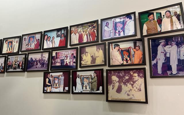 Pictures of Thakur Gurudutt's political life at his house