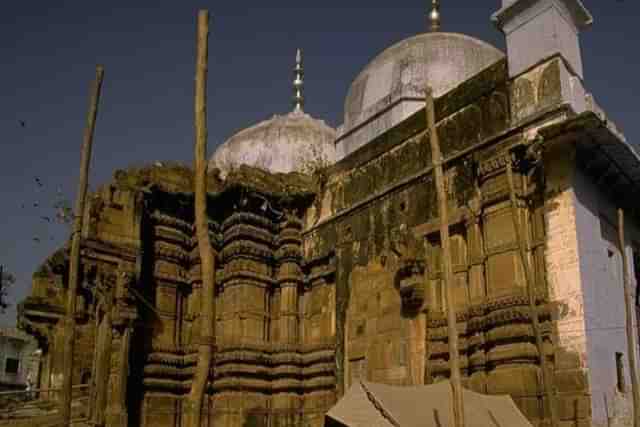 Gyanvapi Mosque premises.