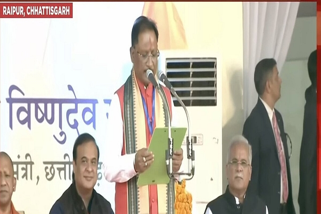 Chhattisgarh: Vishnu Deo Sai Sworn In As Chief Minister, Arun Sao And ...