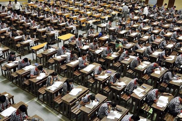 Students appearing in the Class XII CBSE exam (Representative Image) (Arun Mondhe/Hindustan Times via Getty Images)