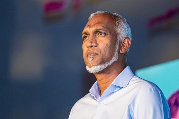 Maldives' President Mohamed Muizzu. (Image via X)