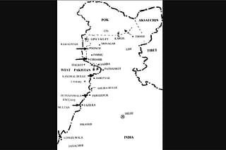 Map of western sector in 1971. (Via Indiandefencereview)