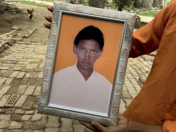 A portrait of Rajendra Dharkar