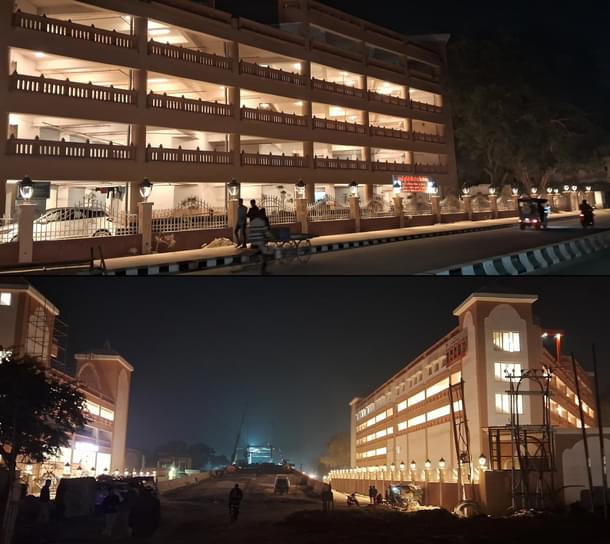 The town now has multilevel car parkings, to facilitate the visitors movement each day.