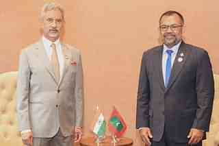 EAM S Jaishankar with his Maldivian counterpart 