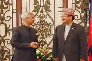 External Affairs Minister S Jaishankar With his Nepal's counterpart.