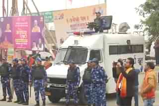 Rapid Action Force in Ayodhya (still from ANI video)