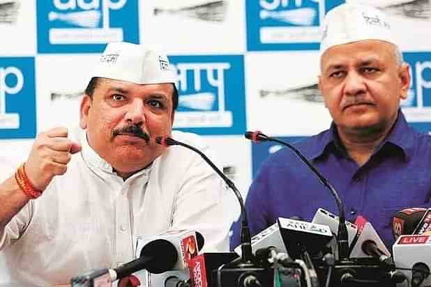 Sanjay Singh and Manish Sisodia