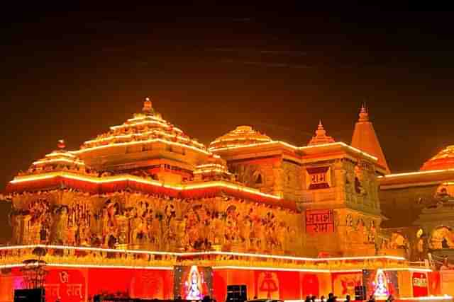 Ram Mandir in Ayodhya.